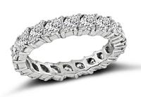 Estate 3.00ct Diamond Eternity Wedding Band