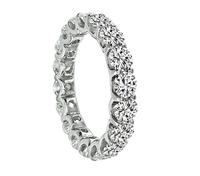 Estate 3.07ct Diamond Eternity Wedding Band