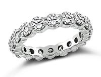 Estate 3.60ct Diamond Eternity Wedding Band