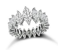 Estate 4.00ct Diamond Eternity Wedding Band