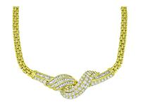 Estate 4.50ct Diamond Gold Necklace