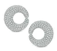 Estate 5.68ct Diamond Earrings