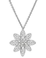 Estate 5.90ct Diamond Pendant Necklace