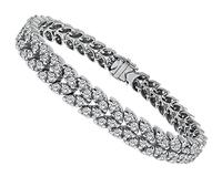 Estate 6.00ct Diamond Gold Bracelet