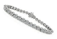 Estate 7.00ct Diamond Tennis Bracelet