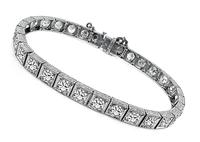 Estate 8.00ct Diamond Line Bracelet