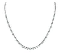 Estate 8.00ct Diamond Tennis Necklace