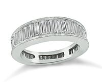 Estate 1.60ct Diamond Eternity Wedding Band