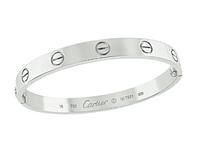 Cartier White Gold Love Bangle