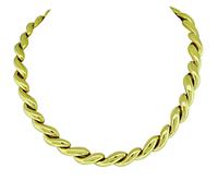 Estate Chaumet Gold Necklace