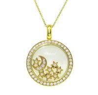 Estate Chopard 1.00ct Diamond Pendant Necklace