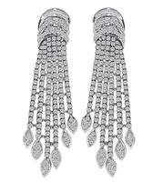 Estate 6.50ct Diamond Drop Earrings