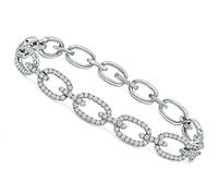 Estate 5.00ct Diamond Gold Bracelet
