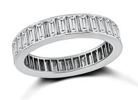 Estate 1.40ct Diamond Eternity Wedding Band