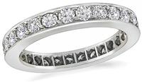 Estate 1.40ct Diamond Eternity Wedding Band