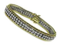 Estate 4.75ct Diamond Bracelet