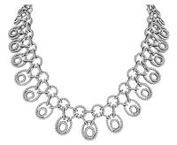 Estate 20.00ct Diamond Choker Necklace