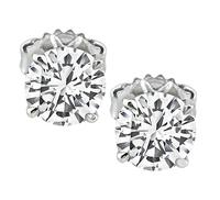 Estate GIA Certified 1.01ct and 1.01ct Diamond Stud Earrings