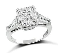 Estate GIA Certified 3.03ct Diamond Engagement Ring