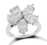 Estate GIA Certified 3.99ct Diamond Ring