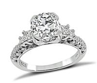 Estate Tacori 2.00ct Diamond Engagement Ring