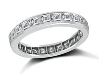 Estate Tiffany & Co 1.40ct Diamond Eternity Wedding Band