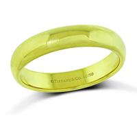 Estate Tiffany & Co. Gold Wedding Band