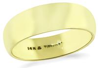 Estate Tiffany & Co Gold Wedding Band