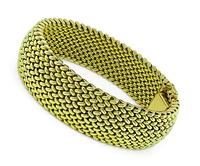 Estate Gold Weave Bracelet