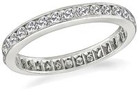 Estate 0.90ct Diamond Eternity Wedding Band