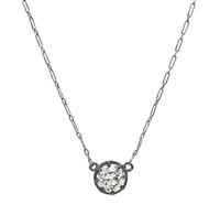 Vintage 1.57ct Diamond Pendant Necklace