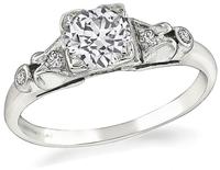 Vintage 0.59ct Diamond Engagement Ring
