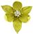 0.50ct Diamond Gold Wild Flower Pin/ Pendant
