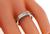 0.50ct diamond wedding band photo 2