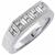 diamond 18k white gold band 1