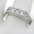 diamond 18k white gold band 2