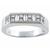 diamond 18k white gold band 3