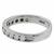 diamond 14k white gold  wedding band 4