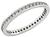 0.75ct Diamond Eternity Wedding Band Photo 1