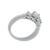  diamond  platinum engagement ring 4