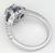 0.83ct diamond 1.50ct sapphire engagement ring photo 3