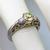  platinum 18k yellow gold engagement ring ring 2