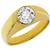 18k Yellow gold diamond ring 1