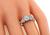 Round Brilliant Cut Diamond Platinum Engagement Ring