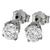 4k white gold stud earrings 2