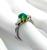 1.45ct emerald 0.60ct diamond platinum gold ring pic 2