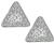 1.75cttw Diamond Triangle Earrings Photo 2