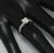 Antique 1.00ct Old Mine Cut  Diamond Platinum Engagement Ring  PIC 2
