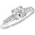  diamond platinum engagement ring 1