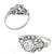platinum diamond engagement ring 3